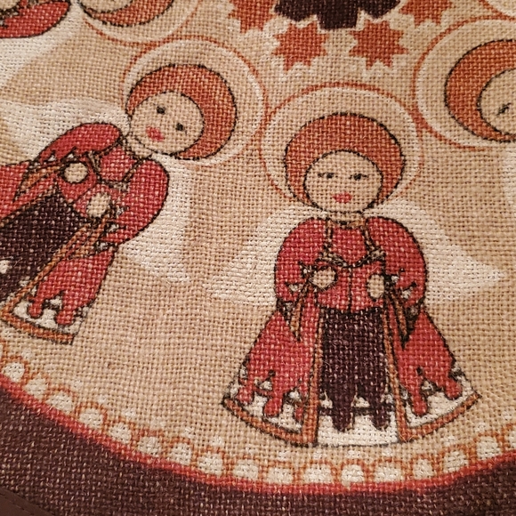 Angel doily, vintage - Picture 2 of 6